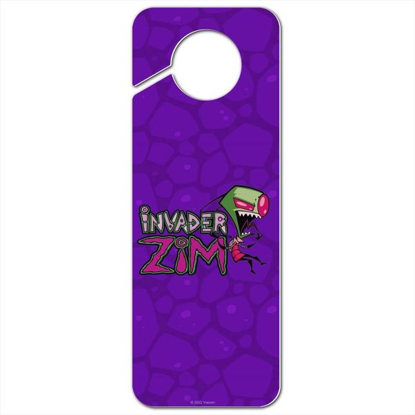 GRAPHICS & MORE Invader Zim Plastic Door Knob Hanger Sign