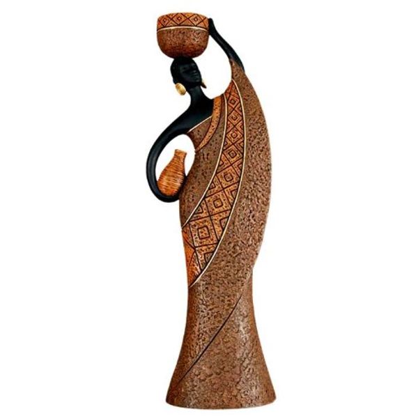 Tea-Light: Woman-C, Brown