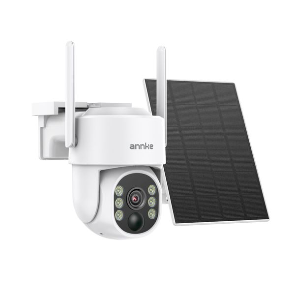 ANNKE Wireless 4MP Solar Battery PT Security IP Camera Color Night Two Way Audio