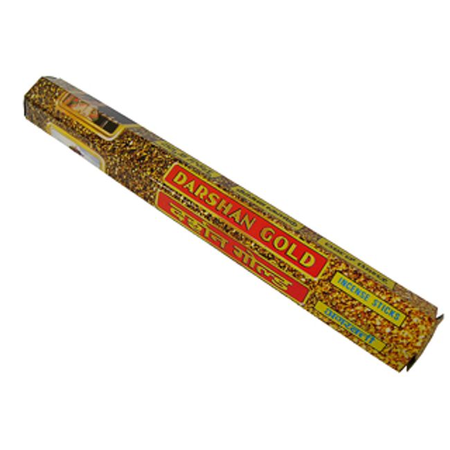 Incense Darshan Gold Incense Stick /DARSHAN DARSHANGOLD/Incense/Indian Incense/Asian Miscellaneous Goods (Post-mail delivery option available/1 postage fee will be charged for every 6 boxes)