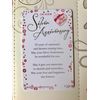 Silver Anniversary Congratulations Card - 25 Years with Keepsake Card