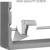 Wire Spool Rack, Wire Spool Holder Wall Mounted, Cable Dispenser with 4 Rods, St