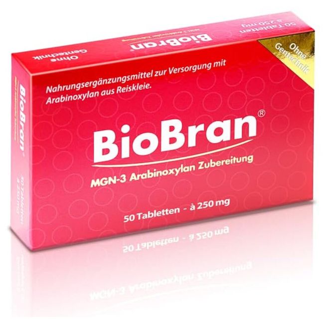 Biobran MGN3 250mg, 50 Tablets