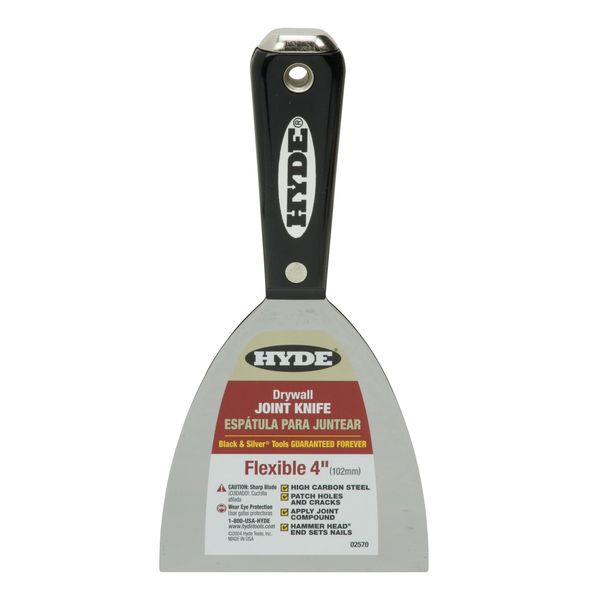 HYDE 02570 Flex Hammer Head Joint Knife, 4" W