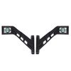 flexzon 2x 3 Function side stalk marker led lights clear lens for trailer truck 12v 24v