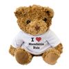 Big Red Egg I LOVE MACADAMIA NUTS - Teddy Bear - Cute Soft Cuddly Adorable - Gift Present
