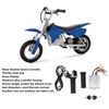 Motor Brushed Speed Controller, 24V 350W Brushed Speed Regulating Motor Controller 22mm Lock Display Throttle Handle Kit Motor Brushed Speed Controller