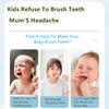 Le Vechtoo Toddler Children 360 U Shaped Toothbrush Kid Age 2-8 Year All Round Teeth Brush Easy Circular Wide Side Foam Manual Boy Girl Full Whole Mouth Guard