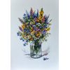 Merejka Counted Cross Stitch Kit, Cotton, Multicoloured, 29x30 cm