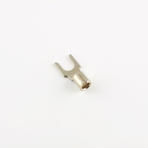 12-10 Ga. High-Temperature Fork Terminals, #10 Stud - (Pack of 50)