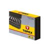 TOPEX 9 Sizes (3-12mm) Alloy Steel Hole Cutter Set with Storage Box Ideal for Wood, Plastic, Linoleum and More, 9 Pack Punch
