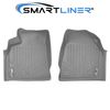 SMARTLINER Custom Floor Mats Liners 1st Row Grey For Traverse/Enclave/Acadia