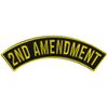 Hot Leathers 2nd Amendment 4” X 1” Top Rocker Patch PPM4102