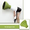 Diffuser Hairdryer Curly hair Diffuser Attachment Silicone Collapsible Blow Dryer Diffuser Universal Curling Diffuser for Curly or Wavy Hair Styling(Turquoise）