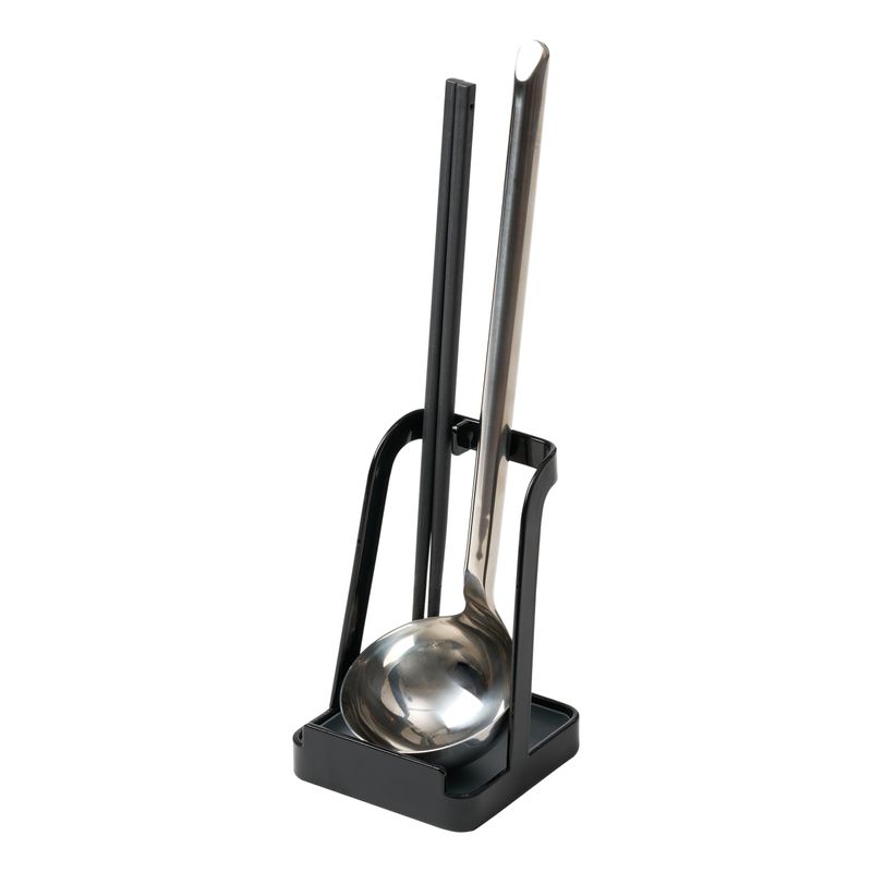YAMAZAKI Home 2249 Tower Ladle Holder-Lid Stand for Utensils in Kitchen ...