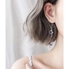 Iszie 925 Sterling Silver Cat Threader Dangle Pull Through Women's Earrings Cat Lover Gifts