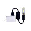 USB Wireless Remote Control Switch 433mhz RF USB Lamp Fan Supply Battery Charger Power Bank Adapter Controller Plug Lighting Wireless Remote Control Switch DIY Controller (with Paste Remote)