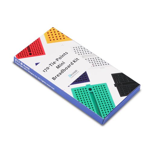 ELEGOO 170 Tie Point Mini Breadboard for Arduino 6PCS