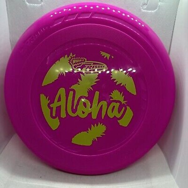 WHAM-O FRISBEE Aloha Pink Gold Pineapples