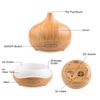 300ml Aroma Diffuser Essential Oil Diffuser Air Humidifier Ultrasonic Cool Mist