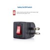 3 Pack Grounded Outlet With ON Off Switch Single Plug In Power Button