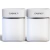 Cabinet: 2 Empty Large Bottles (White RX Caps)