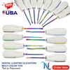 8Pcs Dental Luxating Elevators PDL Periotome Luxation Tooth Root Extraction Kit