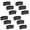 12Pcs Bed Slat Holders & Caps - Side & Center Holders for Single, Double & King Size Beds