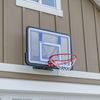 Lifetime 73650 44 Inch Polycarbonate Shatterproof Backboard and Rim Combo, Mounting Kit Sold Separately