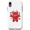 iPhone XR Cute Devil With Hearts I Kids Devil Case
