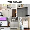 HOME EDIT 3 Pack Matte Black Cabinet Knobs 2 Inch - Black Drawer Knobs Single Hole Black T Bar Hardware Drawer Pulls for Kitchen Cabinets and Dressers