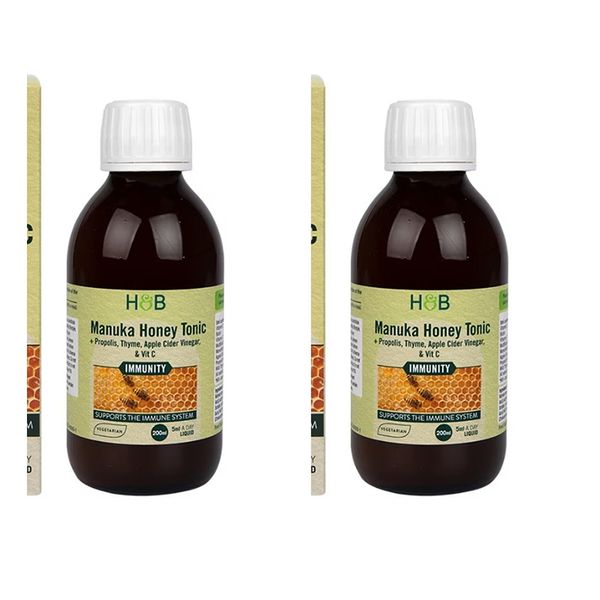 Holland &amp; Barrett Holland &amp; Barrett Manuka Honey Propolis Apple Cider Vinegar 200ml 2pcs