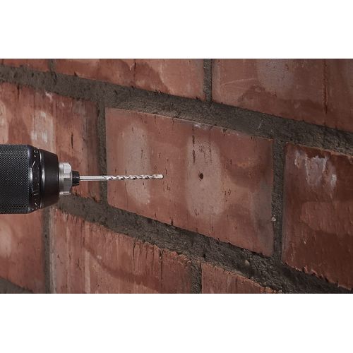 wolfcraft Concrete Drill Bit, Tungsten Carbide Tipped, Ø 10 mm I 7750010 I For drilling into concrete, artificial stone and natural stone