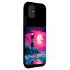 iPhone 11 Vaporwave Lighthouse Retouch Vintage Sunset Ocean Smartphone Case