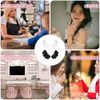 Nail Parts, Wings, Nail Deco Parts, 20 Pairs, 3D 3D Wings, 3D Nail Art Parts, Stylish, Cute, Little Devil Wings, Feathers, Angel Wings, DIY Nail Decorations, Handmade, White, Black