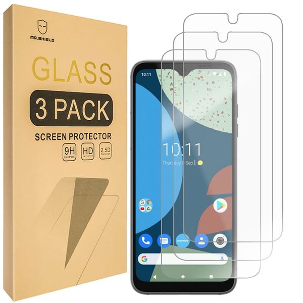 Mr.Shield Screen Protector For Fairphone 4 [Tempered Glass] [9H Hardness] [3-Pack] Screen Protector