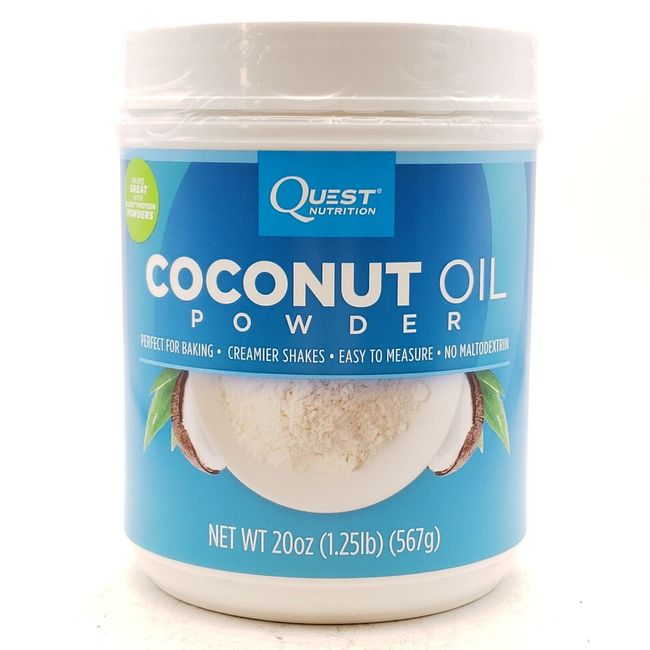 Quest Nutrition Coconut Oil Powder - 1.25 lb (20 oz) - 56 Servings