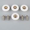 Ersatzrollen für Duschkabinentür, 23 mm, 4 Stück