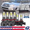 For 2003 2004 2005 Toyota 4Runner LED Headlight + Fog Light Bulbs Combo