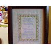 Suitable for framing embroidery personalized wall hanging, monograms, names,baby
