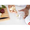Delcasa DC1618 Manual Food Chopper, Plastic, White