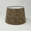 Leopard Print Cotton Tapered Empire Lampshade