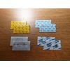 DOUBLE EDGE RAZOR SAMPLER - TOP BRANDS- FEATHER, ASTRA, DERBY, SHARK (8 BLADES)