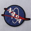 NASA Logo Space Explorer Embroidered Badge Iron on or Sew on Patch