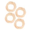 Set of 4 Ukulele Base Strings Suitable for 4 String Ukulele Bases with less finger slipping on the string