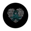 PCOS Awareness Fighting Hope Support Strong Warrior PopSockets Swappable PopGrip