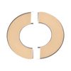 sourcing map Wall Split Flange, Stainless Steel Round Escutcheon Plate for 50mm Diameter Pipe 4Pcs