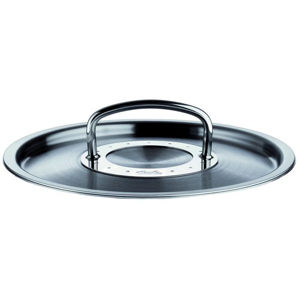 Fissler 83-104-186 Pot Lid Pro Collection Waterless Lid 7.1 inches (18 cm), Stainless Steel