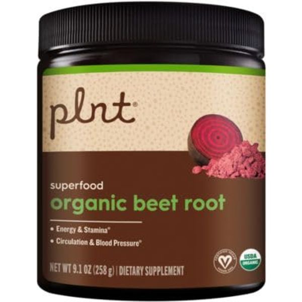 Organic Beet Root Powder ? Superfood - Natural Energy & Healthy Blood Pressure Support (9.1 Oz. / 60 Servings)