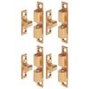 Solid Brass Double Ball Catch Door Cupboard Roller Latch 43mm 49mm 60mm 70mm (4, 49mm)